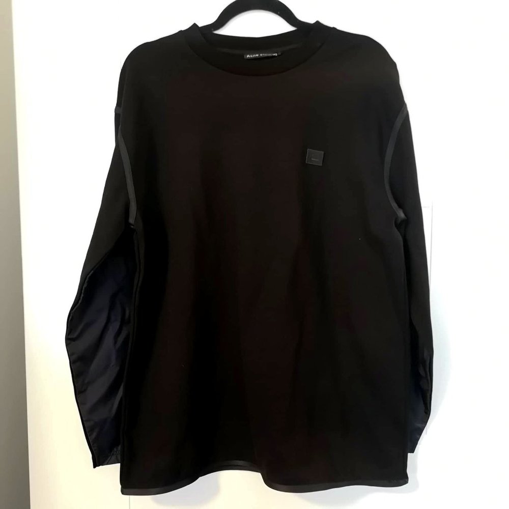ACNE STUDIOS Crewneck Sweater In black